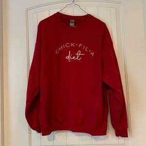 Women’s Chick-fil-A Sweatshirt Size L